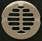 American Brass and Aluminum Chrome Drain Cover
