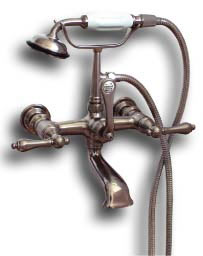 Victorian Style Tub Faucets w/ Handshower
