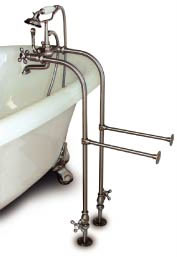 Victorian tub faucets & hand showers