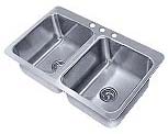 Advance Tabco drop-in sink