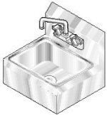 Aero hand wash sinks