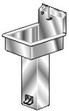 Aero foot operated hand wash sinks