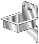 Aero battery operated hand wash sinks