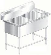 Aero dual compartment NSF sinks