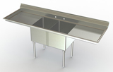 Image of Aero dual compartment NSF sink
