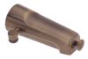 add-a-shower to a tub with extra long 6-1/2 inch diverter tub spout, 1/2 inch and 3/4 inch connections