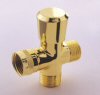 three-way diverter for shower arm deluxe push-pull control