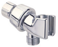 photo of this chrome shower arm mount