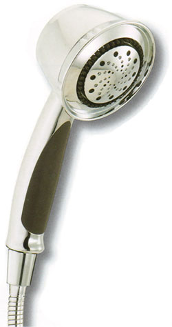 Traditional 5-spray with massage hand shower