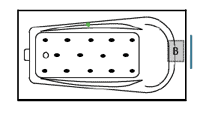 Americh Barrington tub with airbath system III