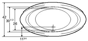 tub Plan view