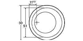 tub Plan view