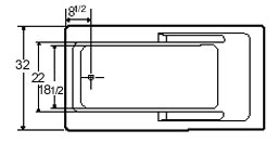 tub Plan view