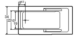 tub Plan view