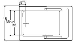 tub Plan view