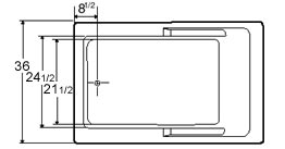 tub Plan view