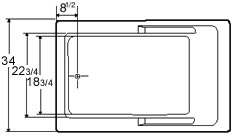tub Plan view