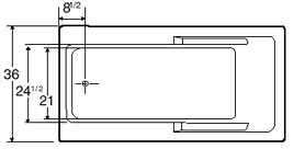 tub Plan view