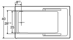 tub Plan view