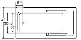 tub Plan view