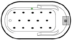 Americh Madison Oval tub with airbath system III
