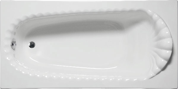 Americh Shell soaking tub example