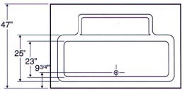 tub Plan view