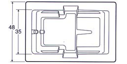 tub Plan view