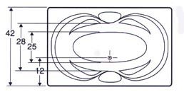 tub Plan view