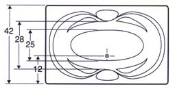 tub Plan view