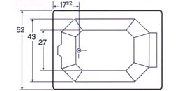 tub Plan view