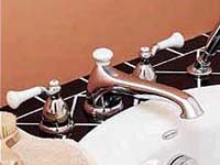 deck mount tub fillers