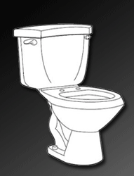 Cadet toilet