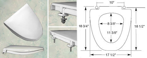 replacement elongated seat for Vent-Away toilets