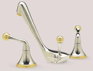Aquadis Albatros Collection Faucets - 8" widespread lav faucet