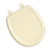 Image American Standard Cadet 3 Round-front Plastic Toilet Seat for the Cadet 3 with Slow Close Hinges in Bone #5345-110-021