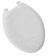 White Elongated Plastic Toilet Seat For American Standard Champion Toilets Image #5325-010-020