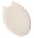 Biscuit / Linen Colored Elongated Plastic Toilet Seat For American Standard Champion Toilets Image #5325-010-222