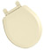 EverClean Plastic Toilet Seats for American Standard Toilets in Bone #5320-011-021