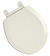 EverClean Plastic Toilet Seats for American Standard Toilets in Biscuit Linen #5320-011-222