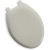 Elongated EverClean Plastic Toilet Seats for American Standard Toilets in Biscuit Linen #5321-110-222
