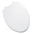 Elongated American Standard Laurel Molded Wood Toilet Seat - White Image #
