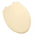 Image Elongated American Standard Laurel Molded Wood Toilet Seat - Bone #5324-019-021