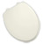 Round American Standard Rise And Shine Plastic Toilet Seat with Slow Close Hinges - Biscuit Linen Image #5322-011-222