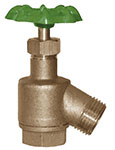 Lead free garden valve hose bibb