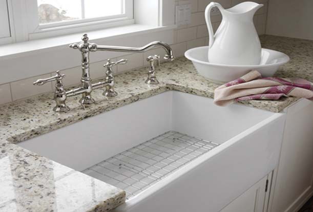 Fireclay Double Country Kitchen Sink Home Design And Decor