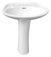 Barclay pedestal lav - Devon