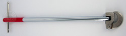 Sping loaded jaw basin wrench