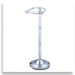 These pedestal toilet paper holders are unique addtions to your bathroom