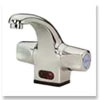 an image of a hands-free bathroom faucet